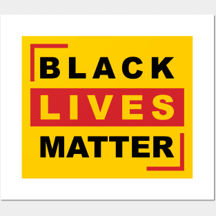Black Lives Matter Anti Racism Black Community Solidarity Support Design - blk Posters and Art